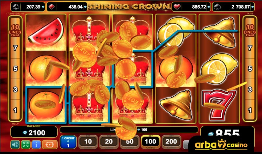 Shining Crown من العاب ماكينات كازينو مجانا